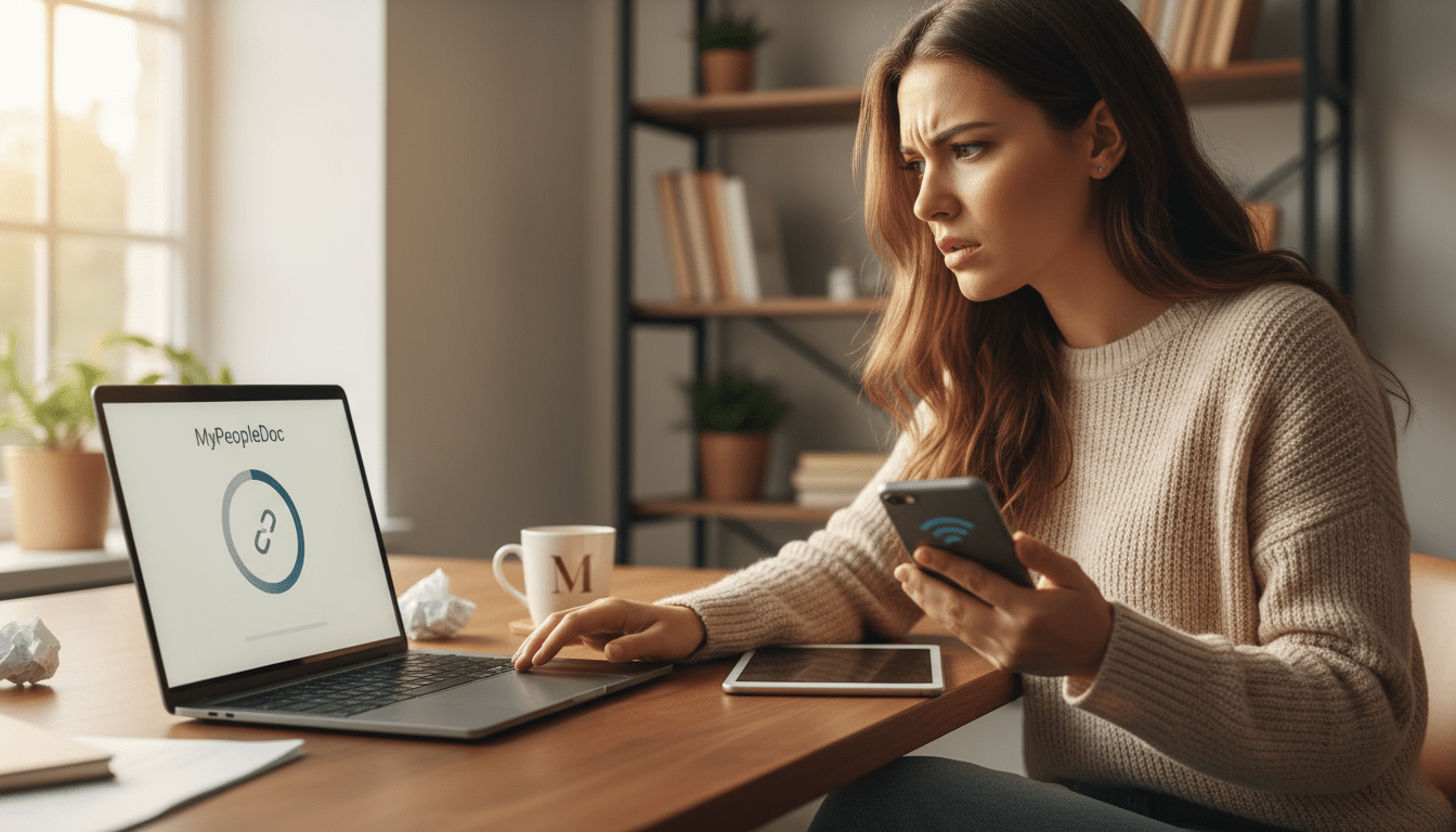 découvrez les solutions et étapes à suivre si vous rencontrez des difficultés pour vous connecter à mypeopledoc. guide pratique pour résoudre les problèmes de connexion rapidement.