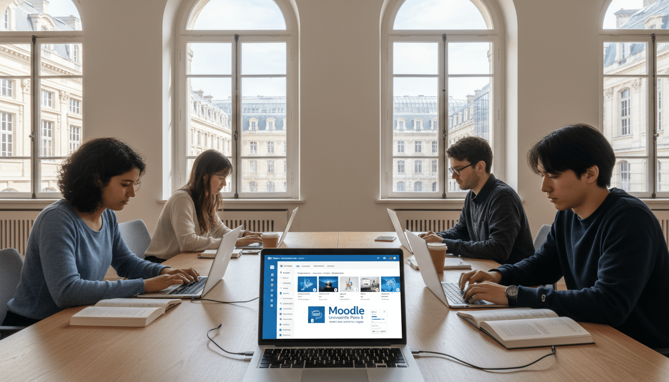 accédez facilement aux cours en ligne de l'université paris 8 via la plateforme moodle et suivez vos formations où que vous soyez.