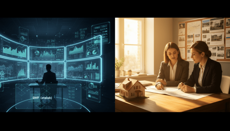 découvrez pourquoi le prix des ventes passées issu du dvf (etalab) ne suffit pas pour estimer la valeur réelle de votre bien immobilier et comparez avec l'expertise des agences.